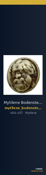 Mytilene Bodenstedt 1981 Series 3.38 — CANOA