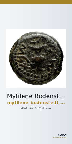 Mytilene Bodenstedt 1981 Series 3.39 — CANOA