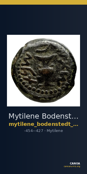 Mytilene Bodenstedt 1981 Series 3.39 — CANOA