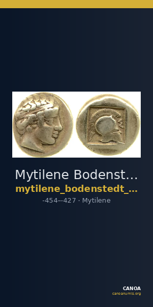 Mytilene Bodenstedt 1981 Series 3.40 — CANOA