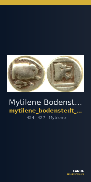 Mytilene Bodenstedt 1981 Series 3.41 — CANOA