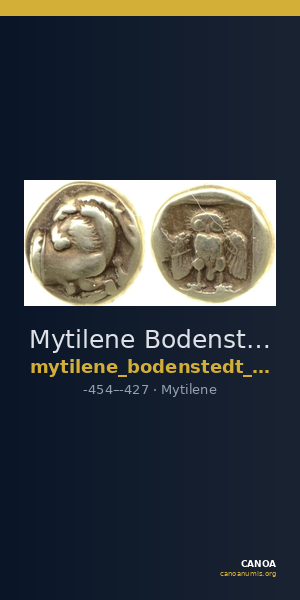 Mytilene Bodenstedt 1981 Series 3.42 — CANOA