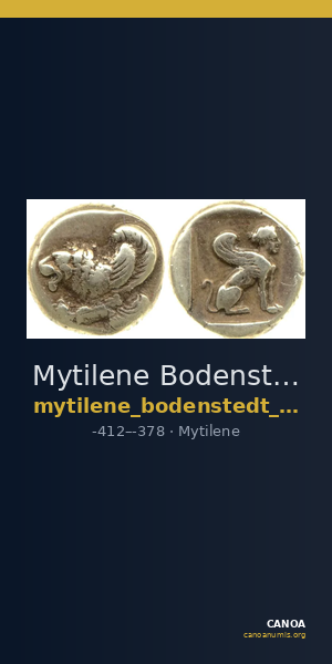 Mytilene Bodenstedt 1981 Series 4.63 — CANOA