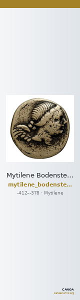 Mytilene Bodenstedt 1981 Series 4.72 — CANOA