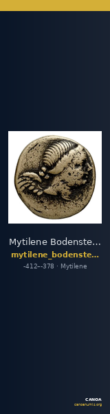 Mytilene Bodenstedt 1981 Series 4.72 — CANOA