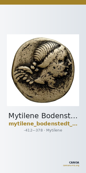 Mytilene Bodenstedt 1981 Series 4.72 — CANOA