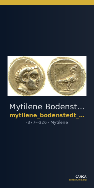 Mytilene Bodenstedt 1981 Series 5.104 — CANOA