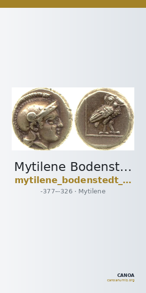 Mytilene Bodenstedt 1981 Series 5.105 — CANOA