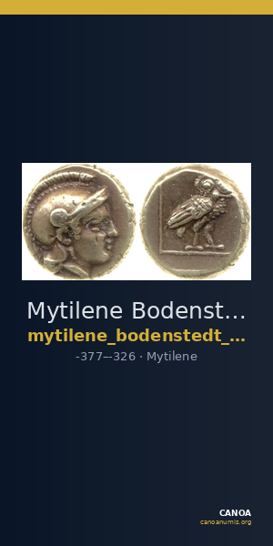 Mytilene Bodenstedt 1981 Series 5.105 — CANOA