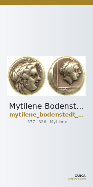 Mytilene Bodenstedt 1981 Series 5.81 — CANOA
