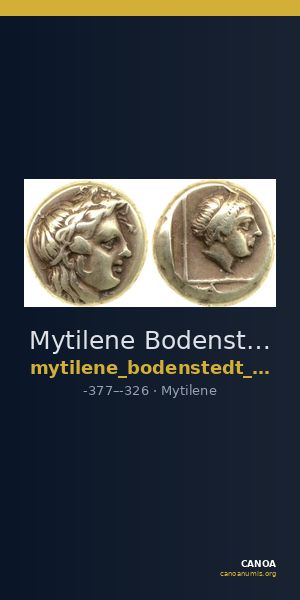 Mytilene Bodenstedt 1981 Series 5.81 — CANOA