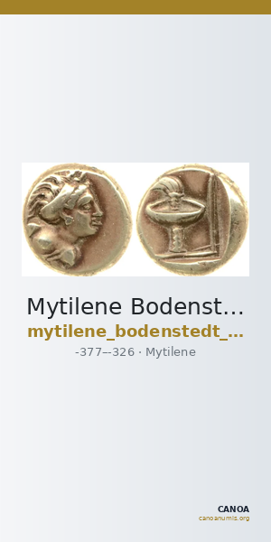 Mytilene Bodenstedt 1981 Series 5.92 — CANOA