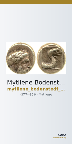 Mytilene Bodenstedt 1981 Series 5.96 — CANOA