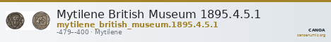 Mytilene British Museum 1895.4.5.1 — CANOA