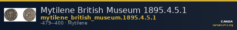 Mytilene British Museum 1895.4.5.1 — CANOA