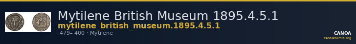Mytilene British Museum 1895.4.5.1 — CANOA