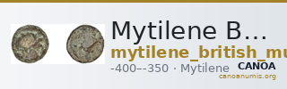 Mytilene British Museum 1938.10.7.175 — CANOA