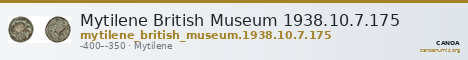 Mytilene British Museum 1938.10.7.175 — CANOA