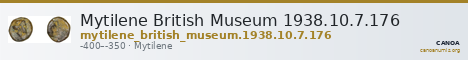 Mytilene British Museum 1938.10.7.176 — CANOA