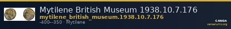 Mytilene British Museum 1938.10.7.176 — CANOA