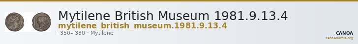 Mytilene British Museum 1981.9.13.4 — CANOA