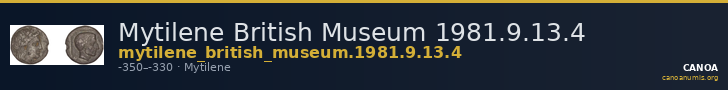 Mytilene British Museum 1981.9.13.4 — CANOA