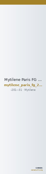 Mytilene Paris FG 201 — CANOA