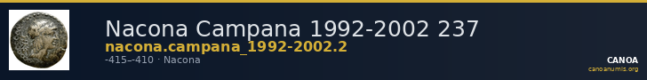 Nacona Campana 1992-2002 237 — CANOA