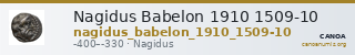 Nagidus Babelon 1910 1509-10 — CANOA
