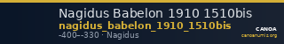 Nagidus Babelon 1910 1510bis — CANOA