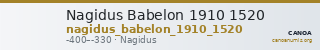 Nagidus Babelon 1910 1520 — CANOA