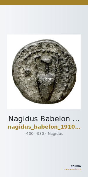 Nagidus Babelon 1910 1526 — CANOA