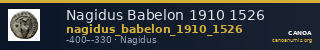 Nagidus Babelon 1910 1526 — CANOA