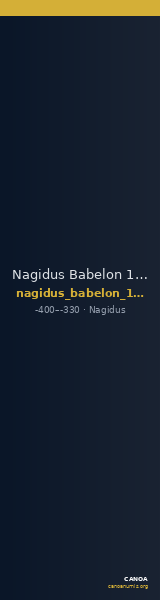 Nagidus Babelon 1910 1529 — CANOA