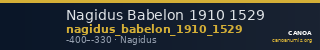 Nagidus Babelon 1910 1529 — CANOA