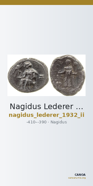 Nagidus Lederer 1932 Group II — CANOA