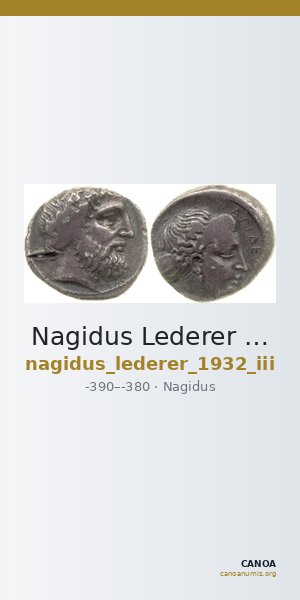 Nagidus Lederer 1932 Group III — CANOA