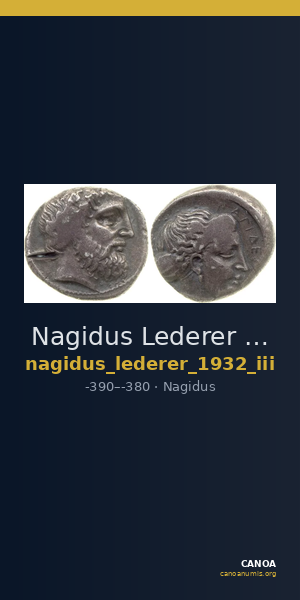 Nagidus Lederer 1932 Group III — CANOA