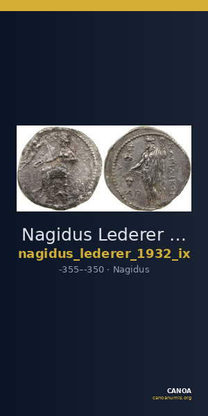 Nagidus Lederer 1932 Group IX — CANOA