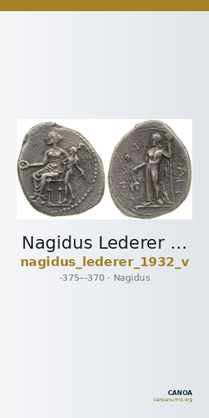 Nagidus Lederer 1932 Group V — CANOA