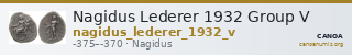 Nagidus Lederer 1932 Group V — CANOA