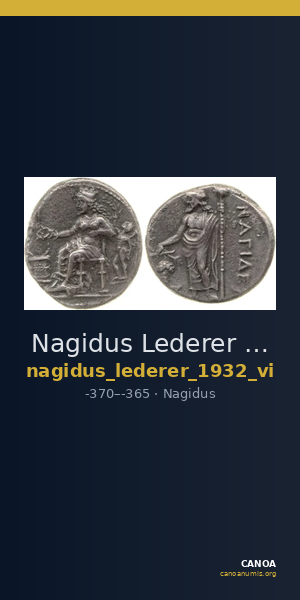 Nagidus Lederer 1932 Group VI — CANOA
