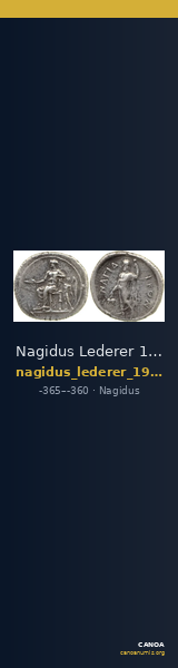 Nagidus Lederer 1932 Group VII — CANOA