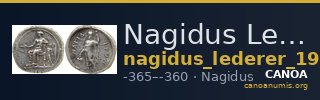 Nagidus Lederer 1932 Group VII — CANOA