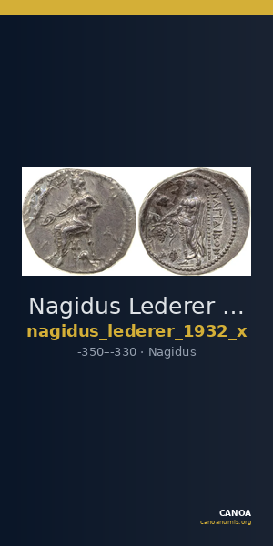 Nagidus Lederer 1932 Group X — CANOA