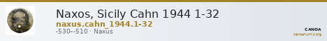 Naxos, Sicily Cahn 1944 1-32 — CANOA