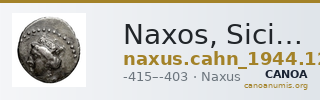 Naxos, Sicily Cahn 1944 128 — CANOA