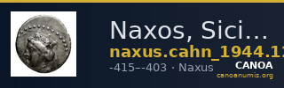 Naxos, Sicily Cahn 1944 128 — CANOA