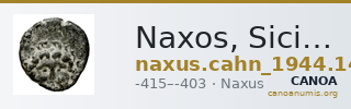 Naxos, Sicily Cahn 1944 144-145 — CANOA