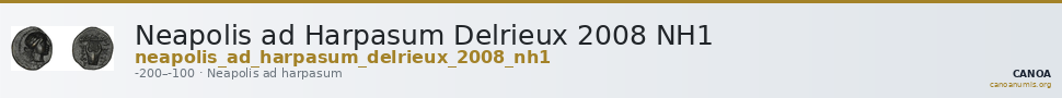 Neapolis ad Harpasum Delrieux 2008 NH1 — CANOA